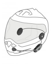 Interphone Ucom 6R Bluetooth Motorcycle Headset at JTS Biker Clothing